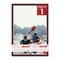 Dark Red Suede Mat Board for 28x40 Frames - Fits 26x38 Photos